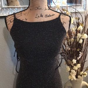 Super Sexy Black Shimmer Evening Dress ❤️